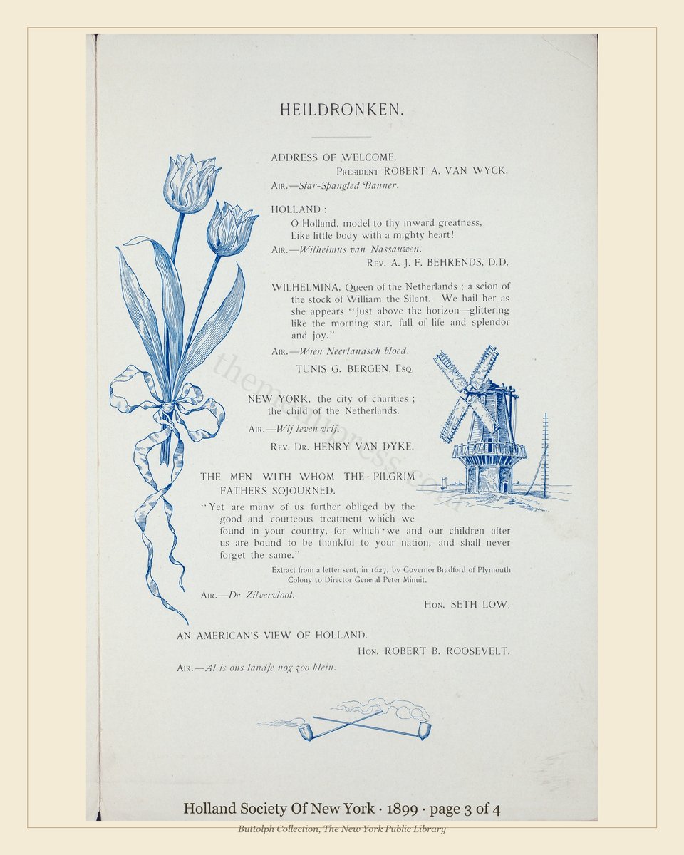 Vintage menu — page 3 of 4