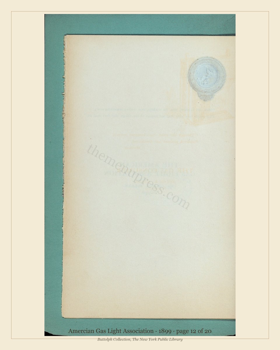 Vintage menu — page 8 of 16