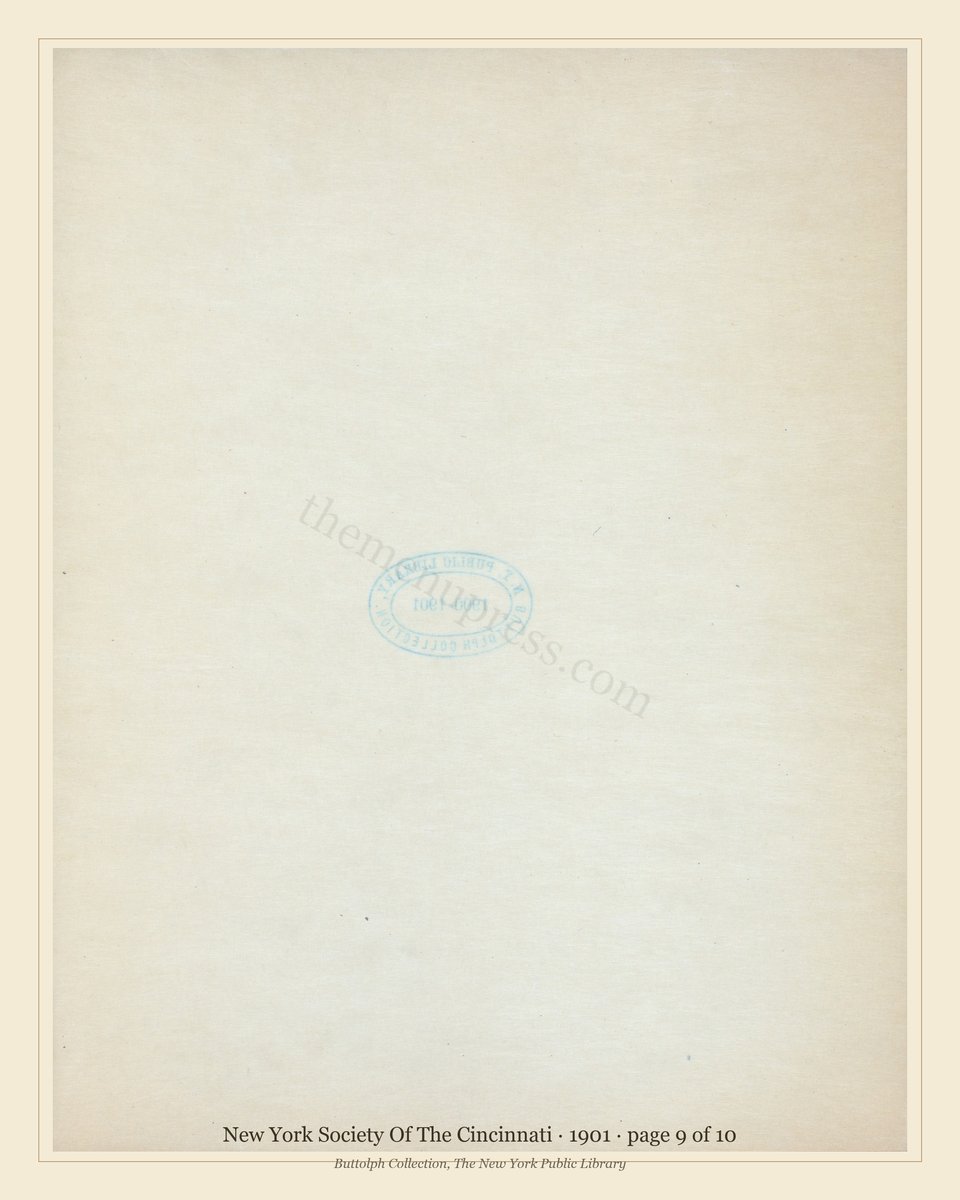 Vintage menu — page 9 of 10