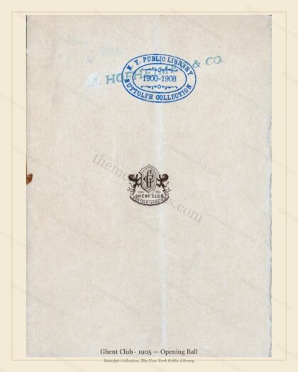 Vintage menu preview — 1905 Vintage Dinner Menu — Norfolk, Va, Classic NYC French Restaurant (Complete