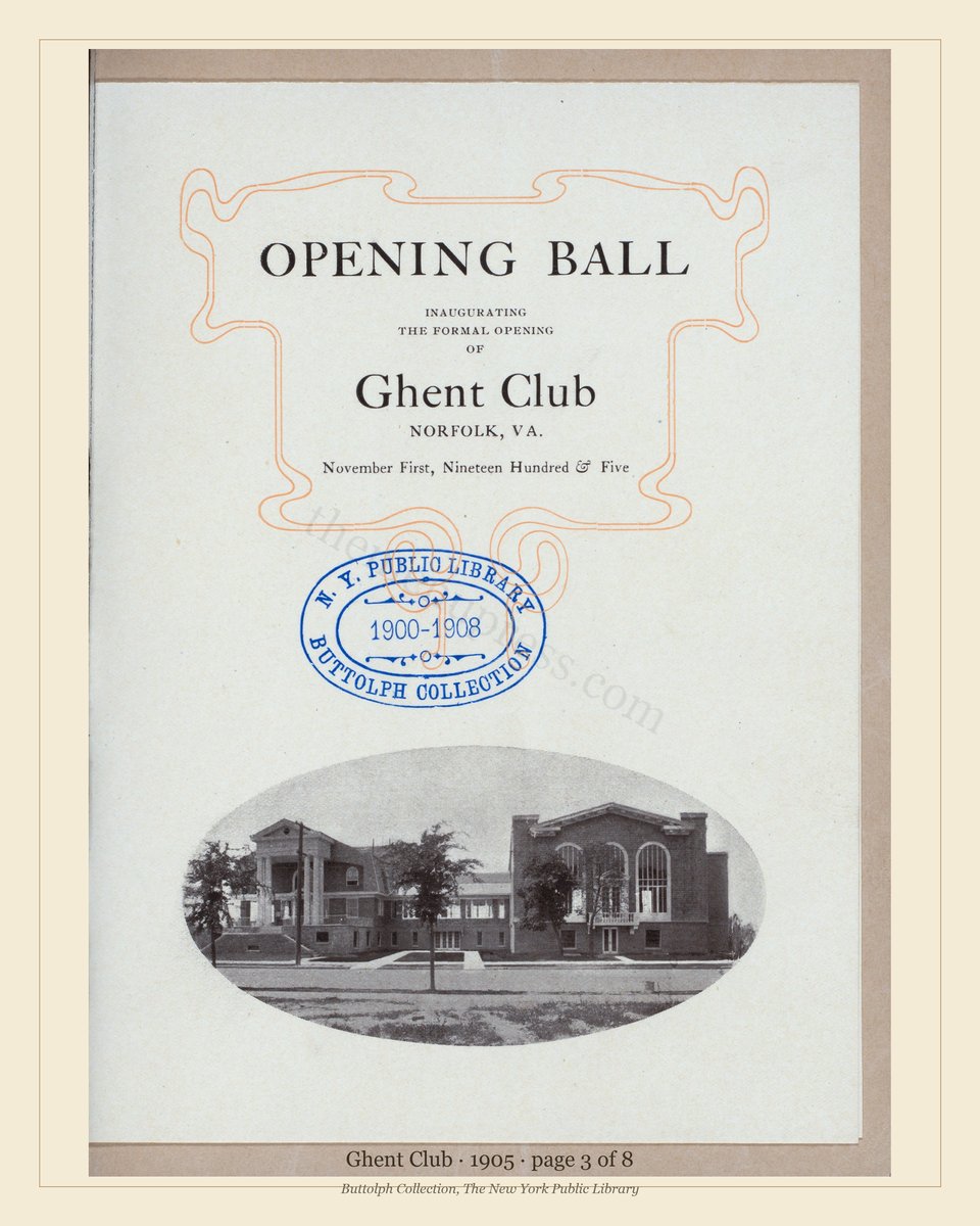 Vintage menu — page 3 of 8