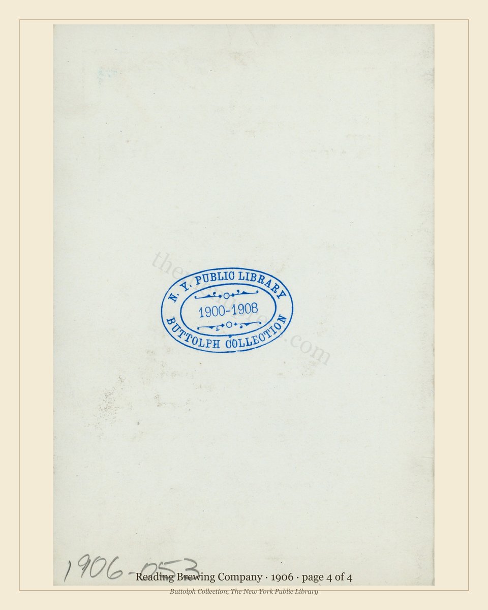 Vintage menu — page 4 of 4