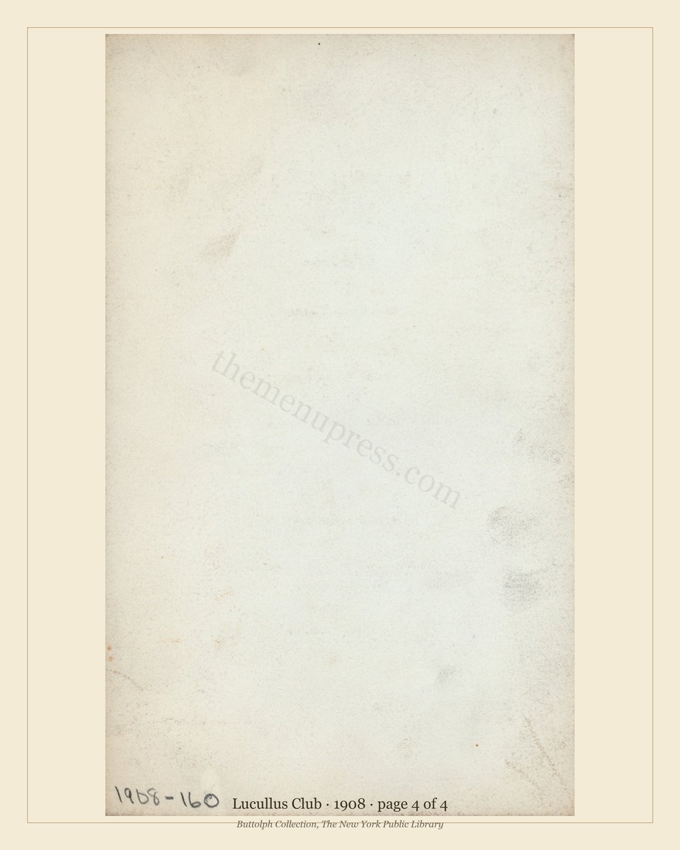 Vintage menu — page 4 of 4