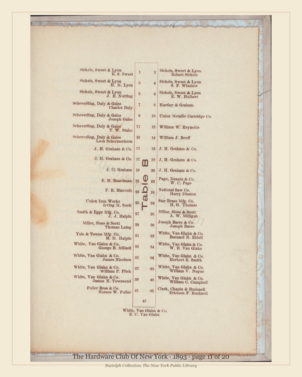 Vintage menu — page 11 of 20