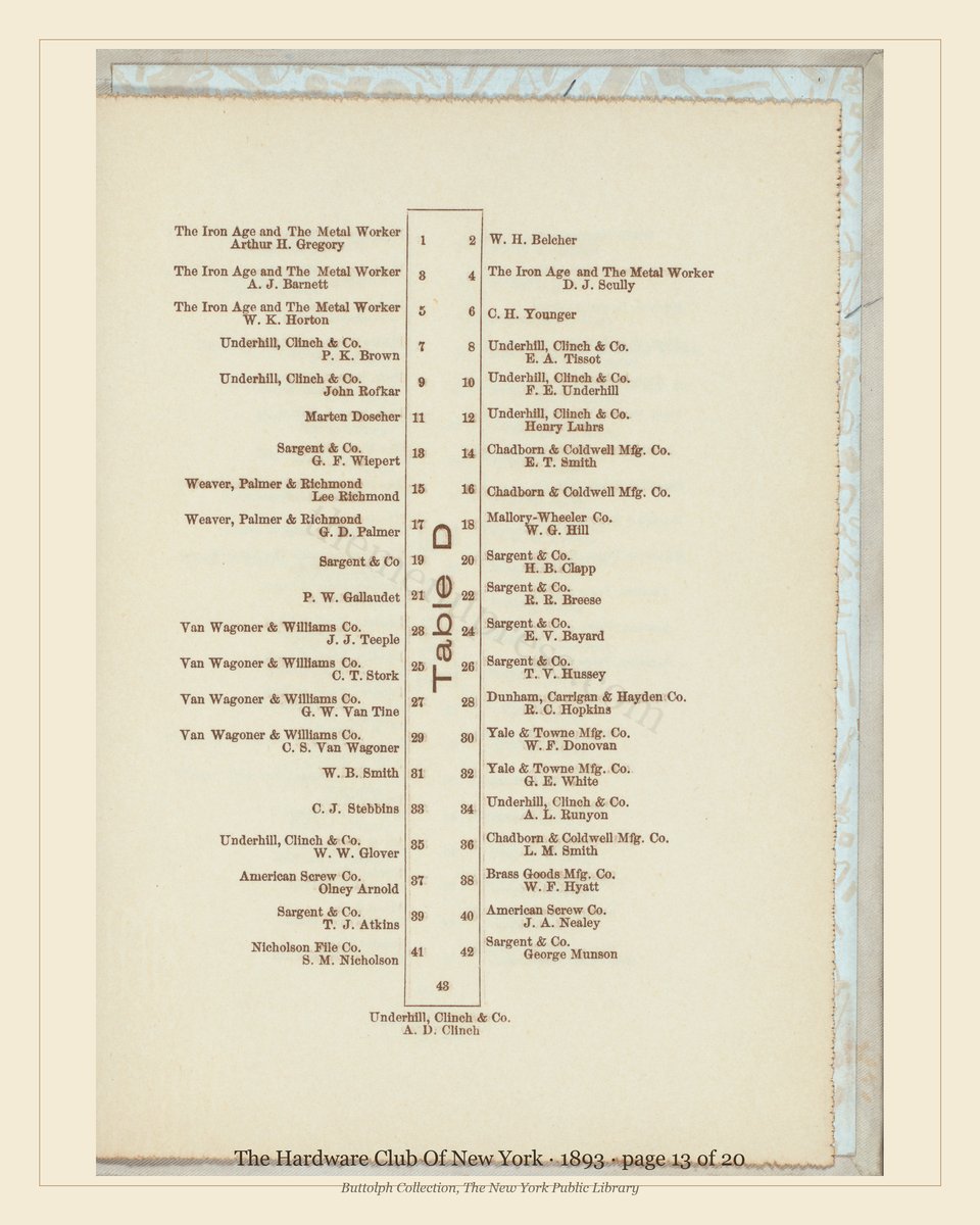 Vintage menu — page 13 of 20