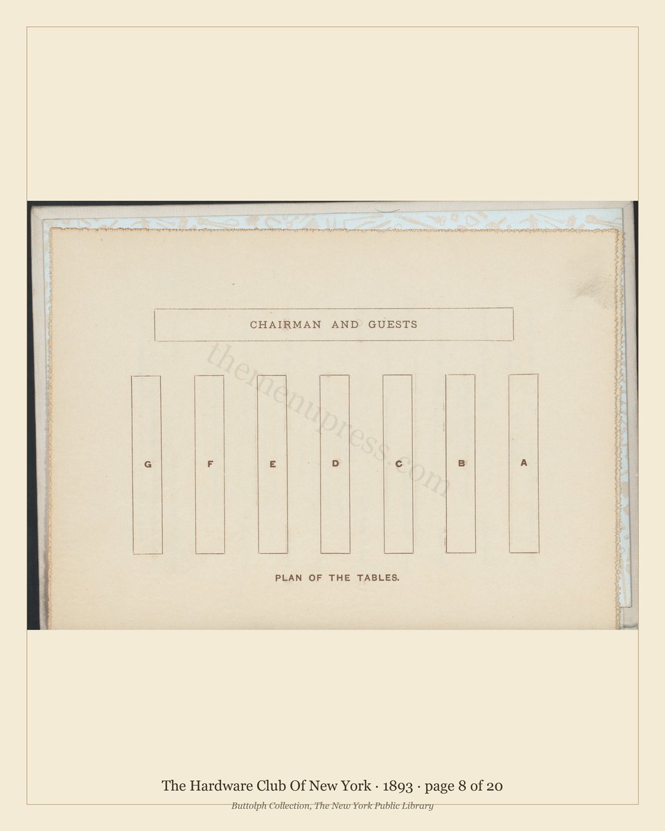 Vintage menu — page 8 of 20