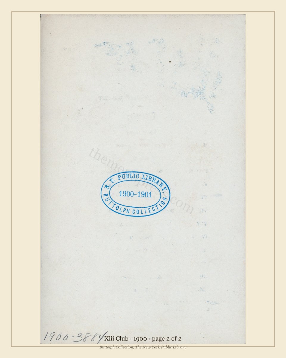 Vintage menu — page 2 of 2