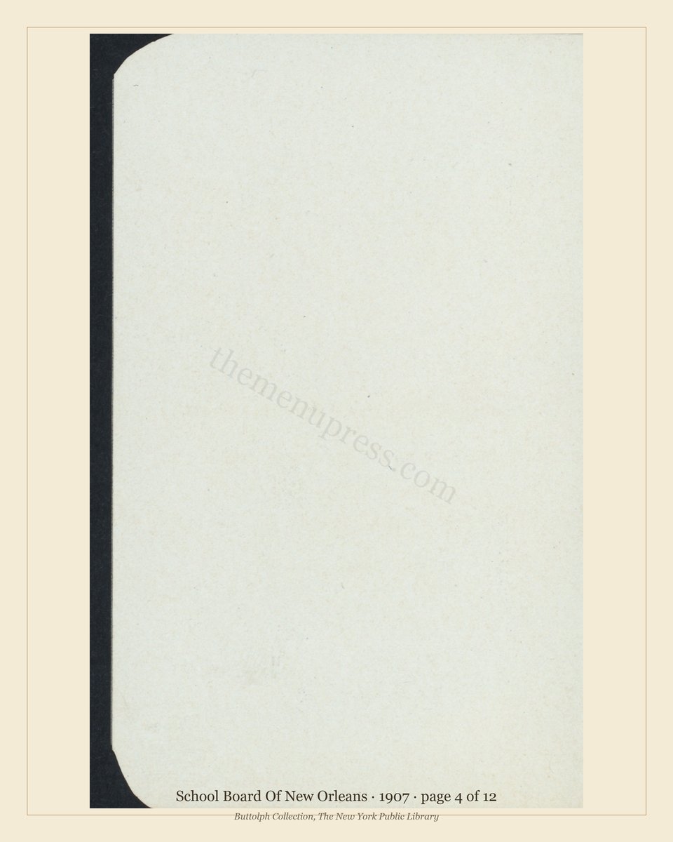 Vintage menu — page 4 of 10