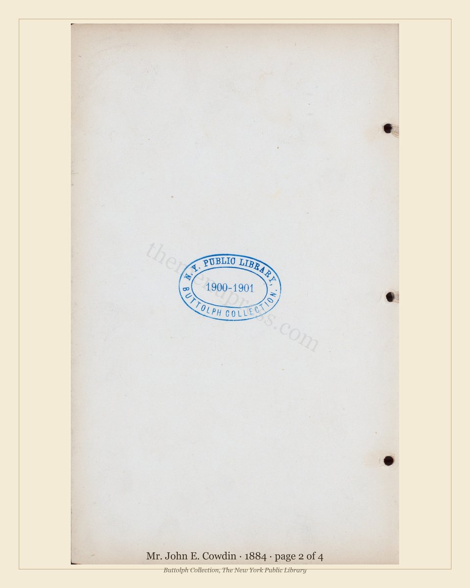 Vintage menu — page 2 of 4