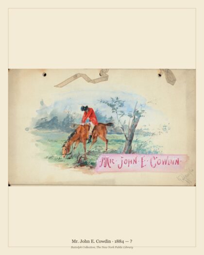 Mr. John E. Cowdin · 1884 — ?