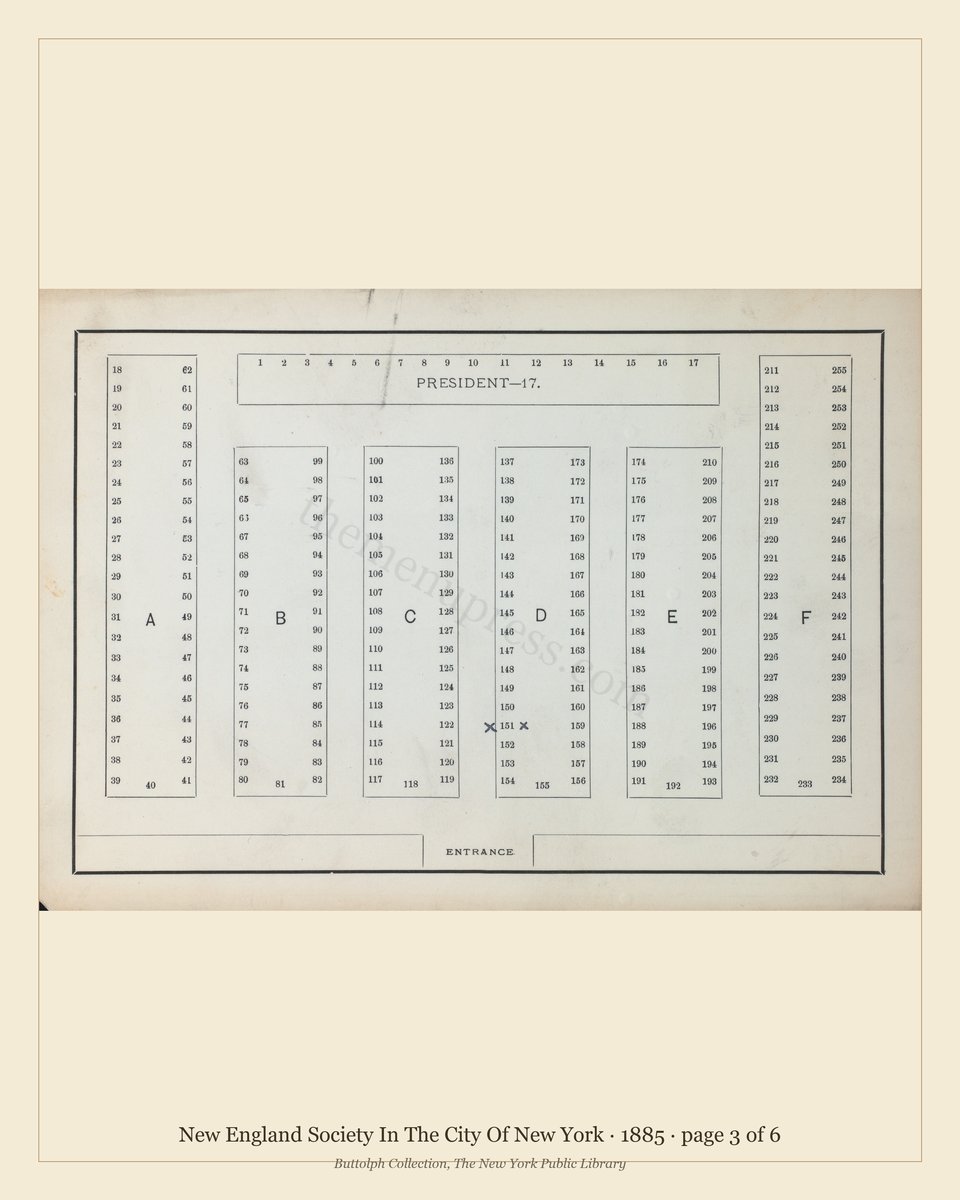 Vintage menu — page 3 of 6