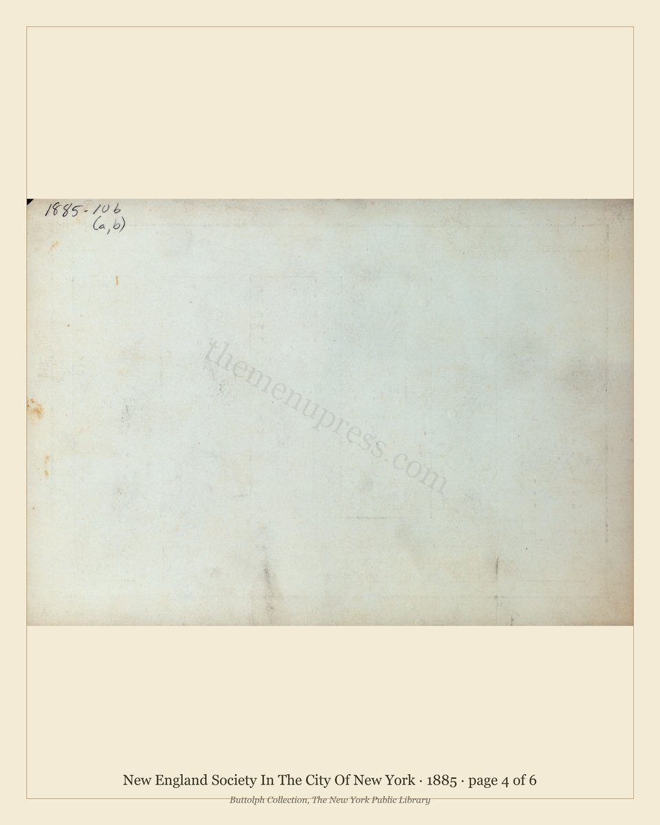 Vintage menu — page 4 of 6