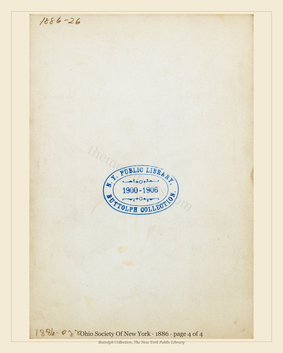 Vintage menu — page 4 of 4