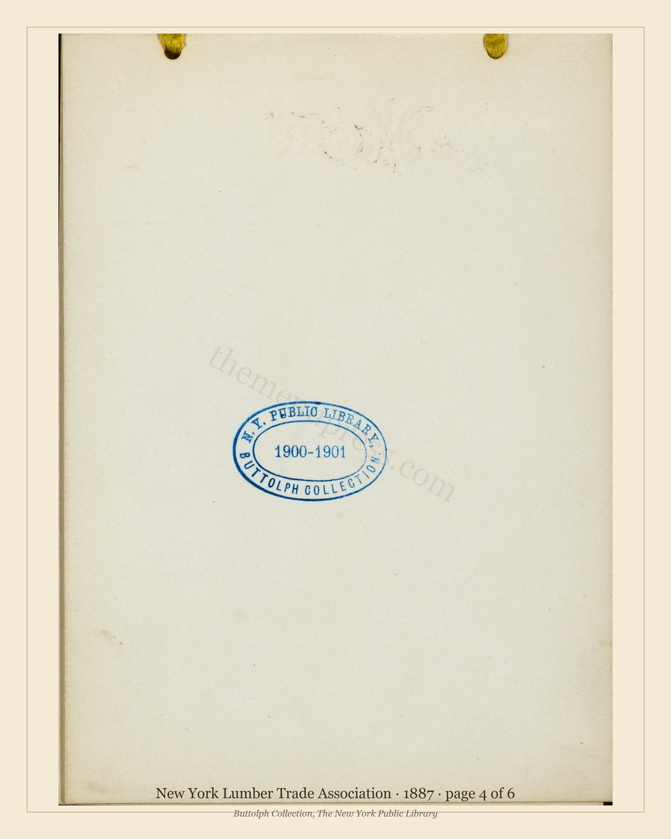 Vintage menu — page 4 of 6