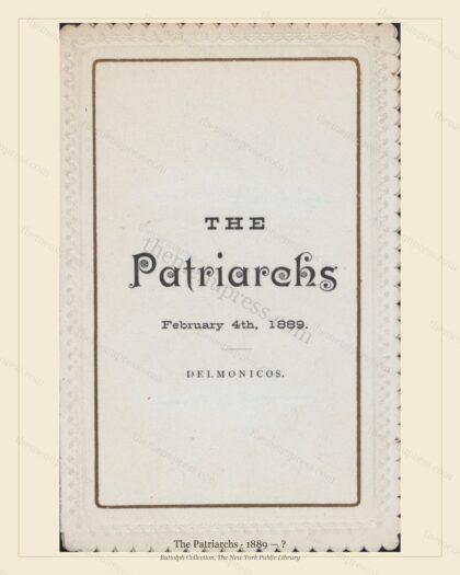 Vintage menu preview — 1889 Vintage Dinner Menu — Delmonicos,New York, Classic NYC French Restaurant (C