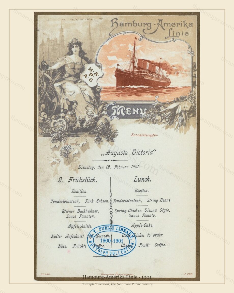 Hamburg-Amerika Watercolour Set — cover from A06