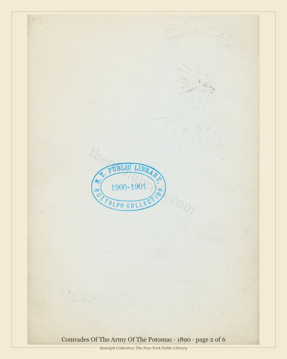 Vintage menu — page 2 of 6