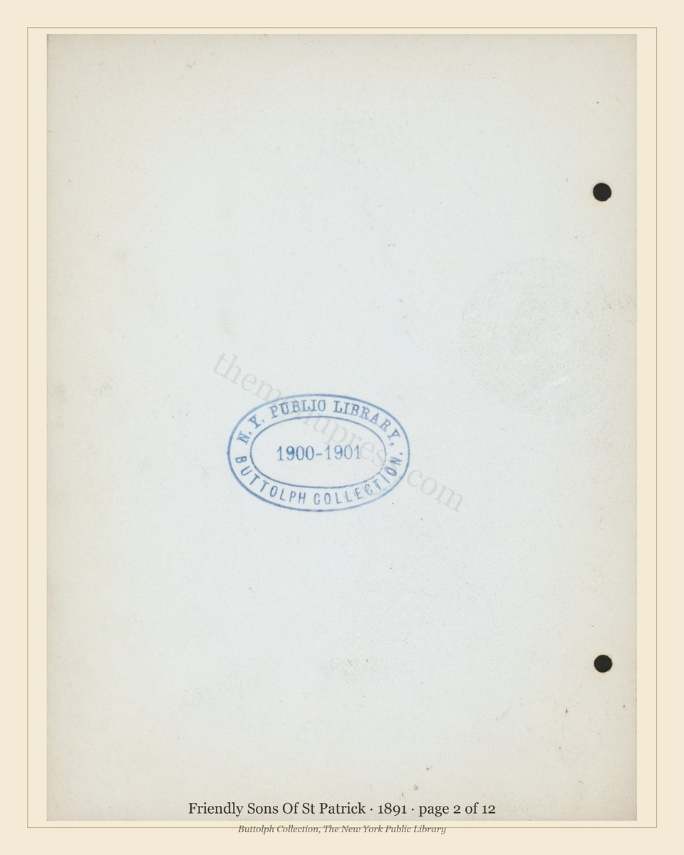 Vintage menu — page 2 of 12