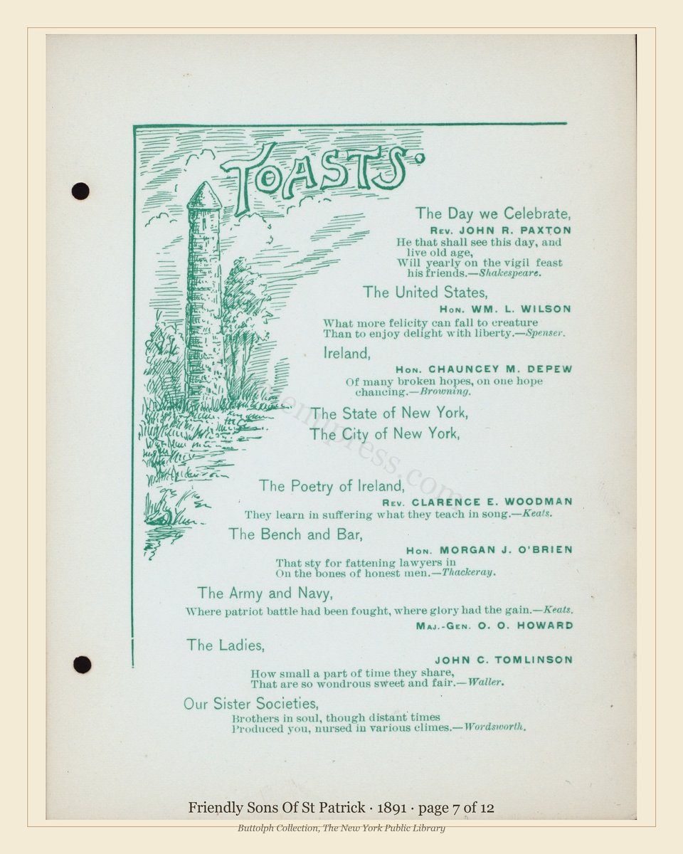 Vintage menu — page 7 of 12