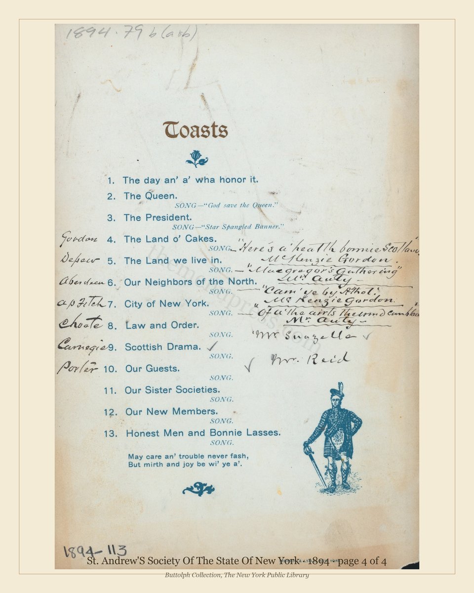 Vintage menu — page 4 of 4