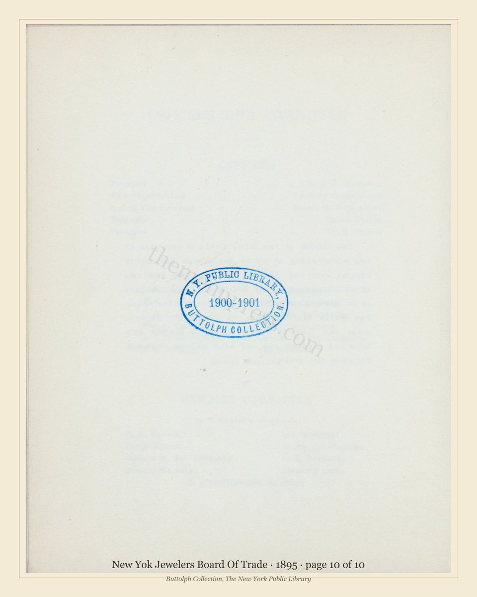 Vintage menu — page 10 of 10