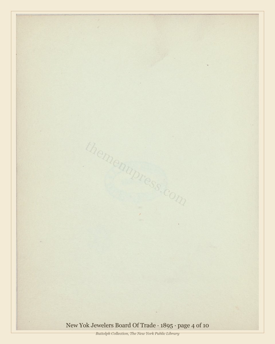 Vintage menu — page 4 of 10