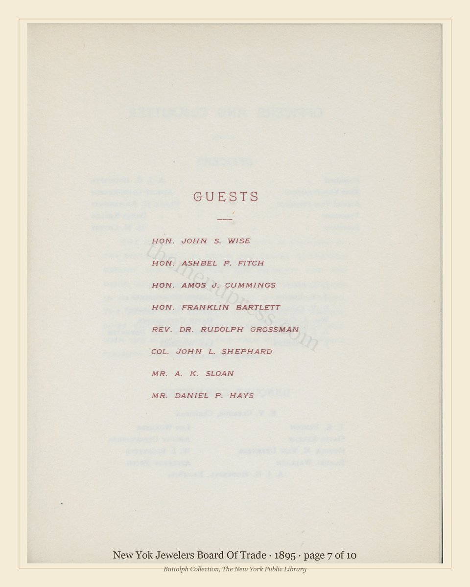 Vintage menu — page 7 of 10