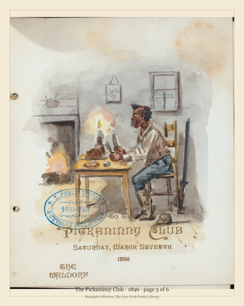 Vintage menu — page 3 of 6