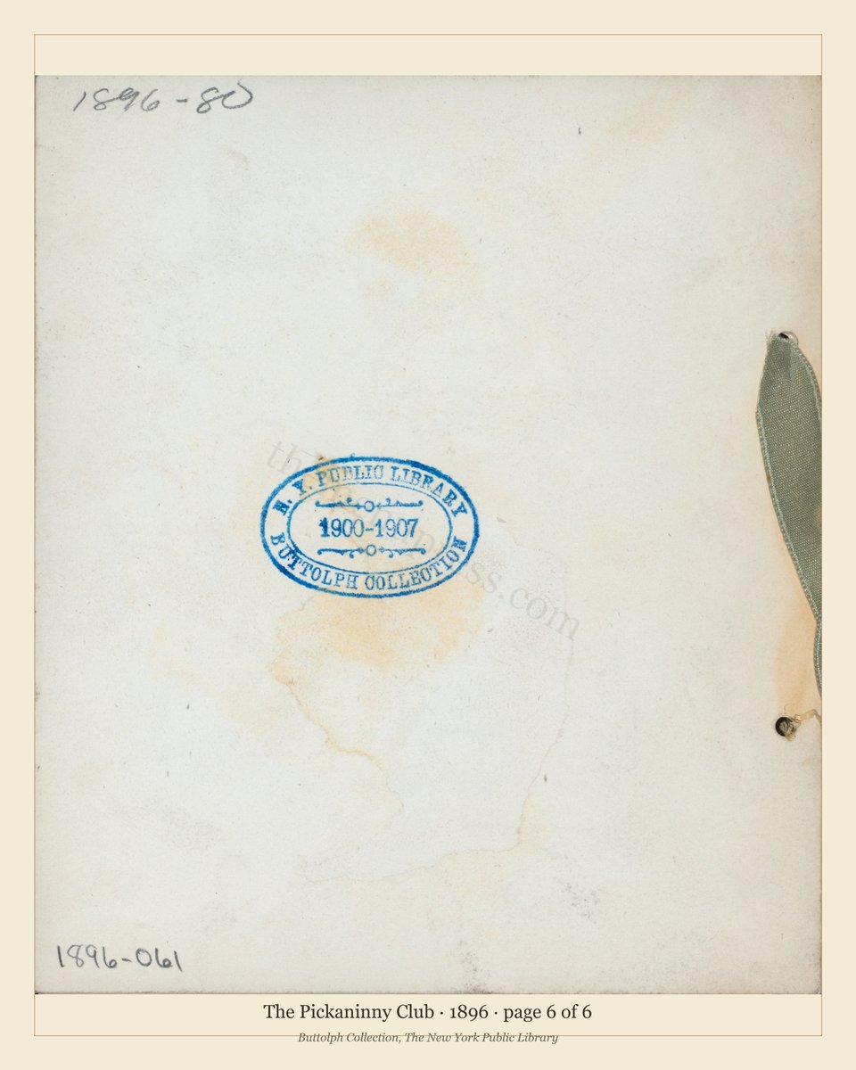 Vintage menu — page 6 of 6