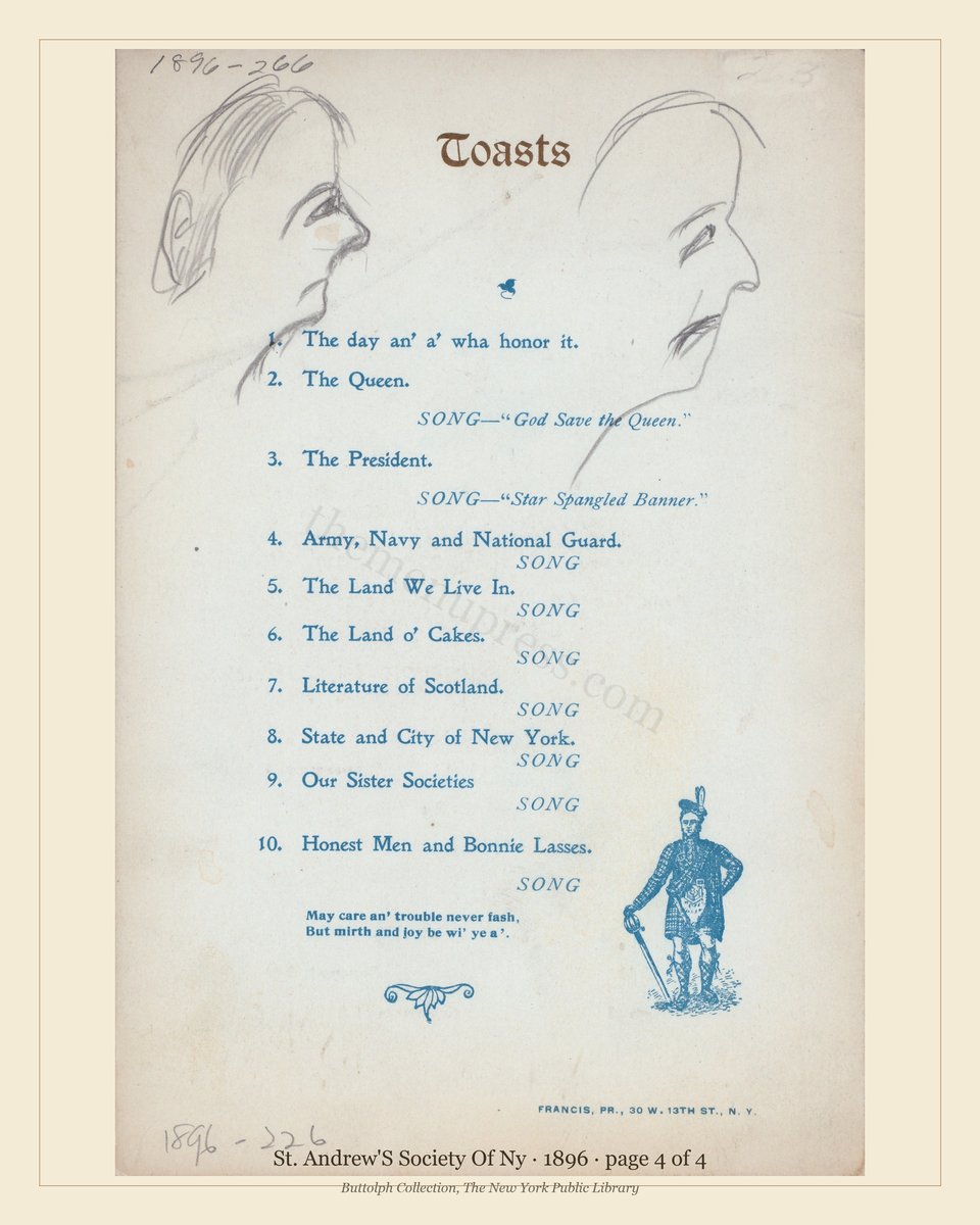 Vintage menu — page 4 of 4