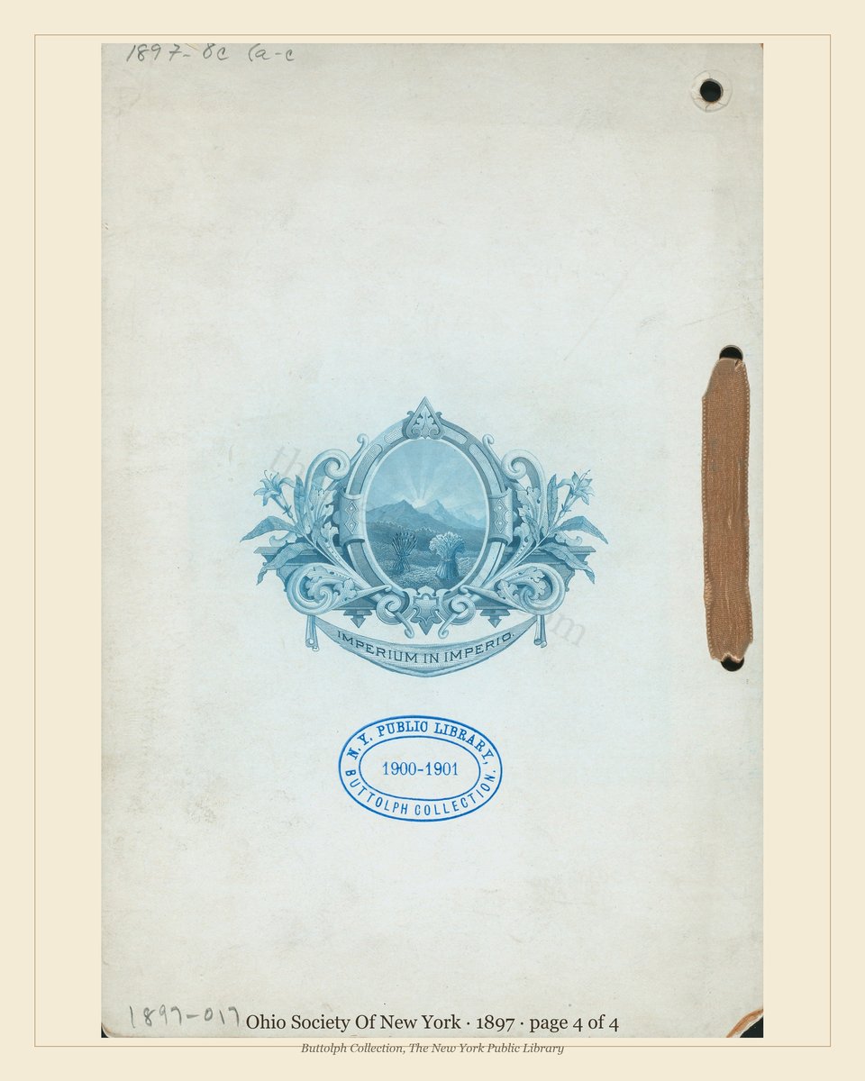 Vintage menu — page 4 of 4
