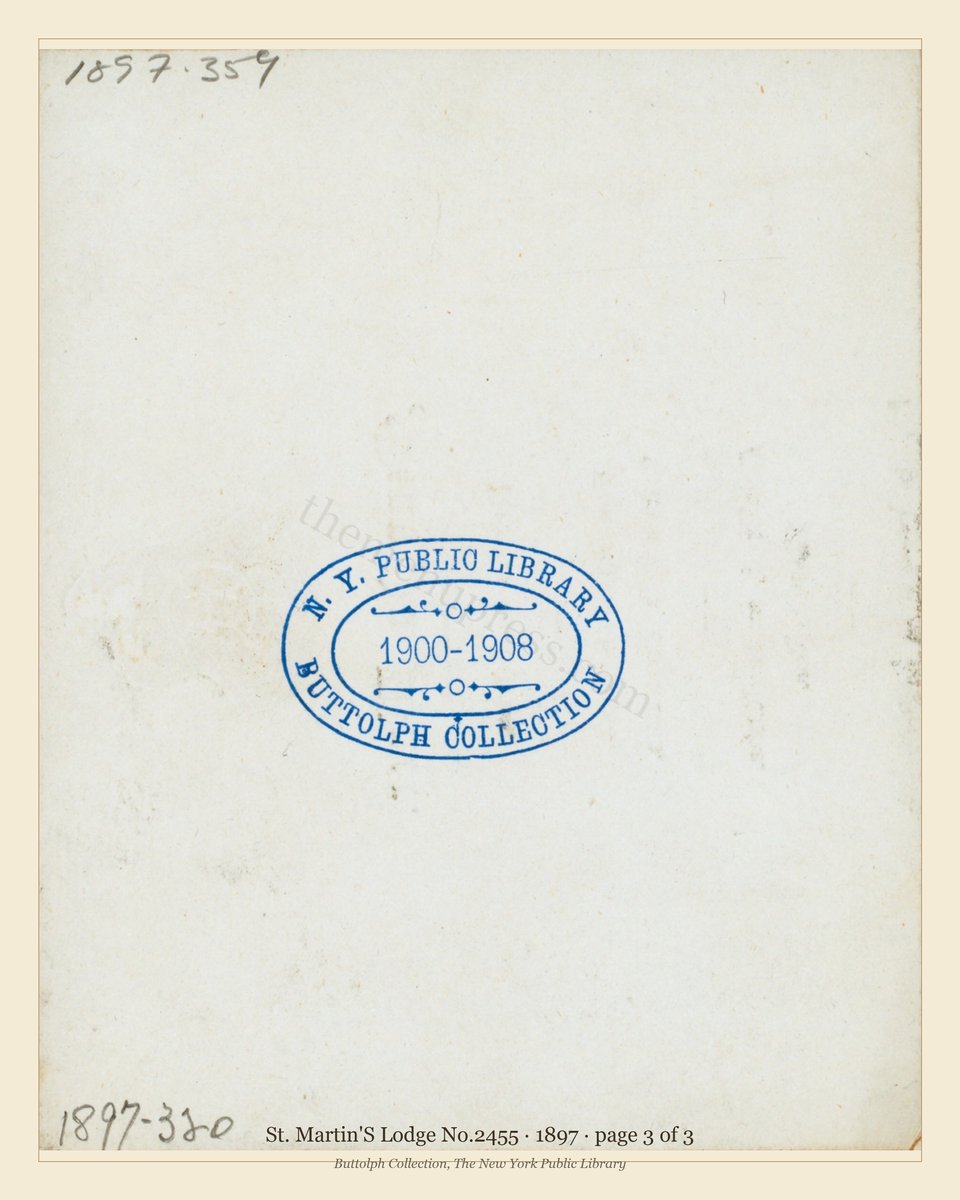 Vintage menu — page 3 of 3