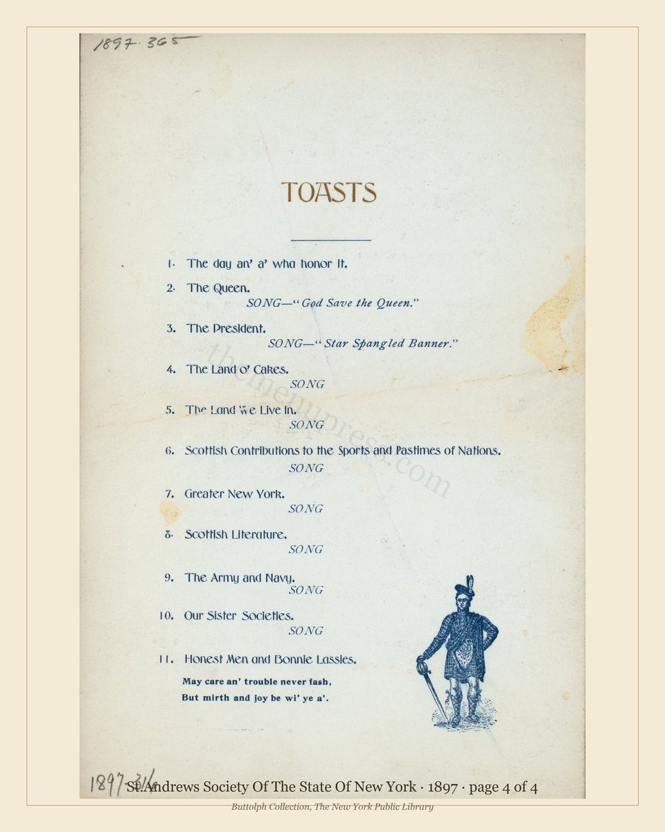 Vintage menu — page 4 of 4