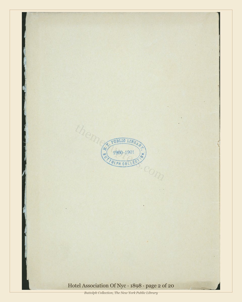 Vintage menu — page 2 of 20