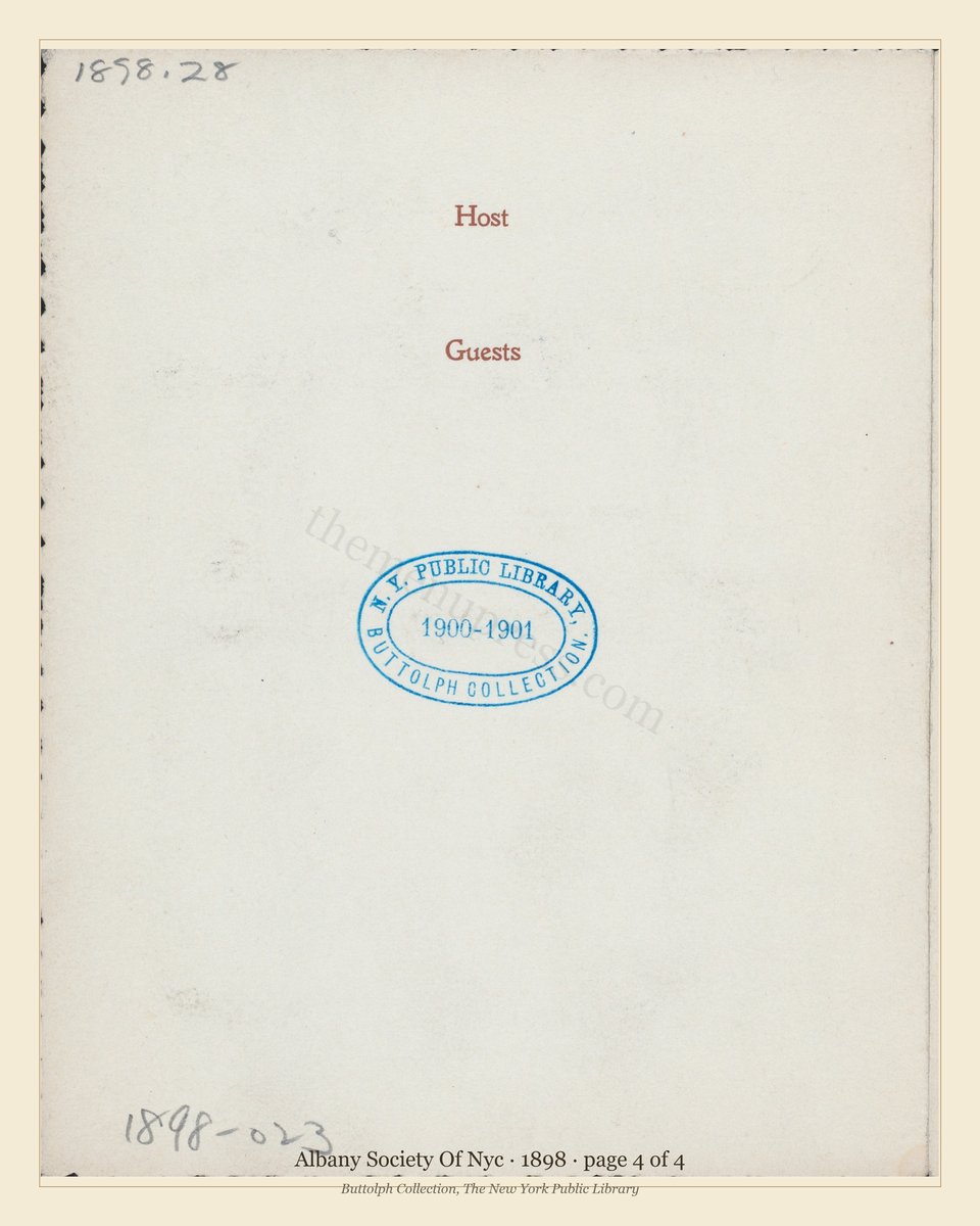 Vintage menu — page 4 of 4
