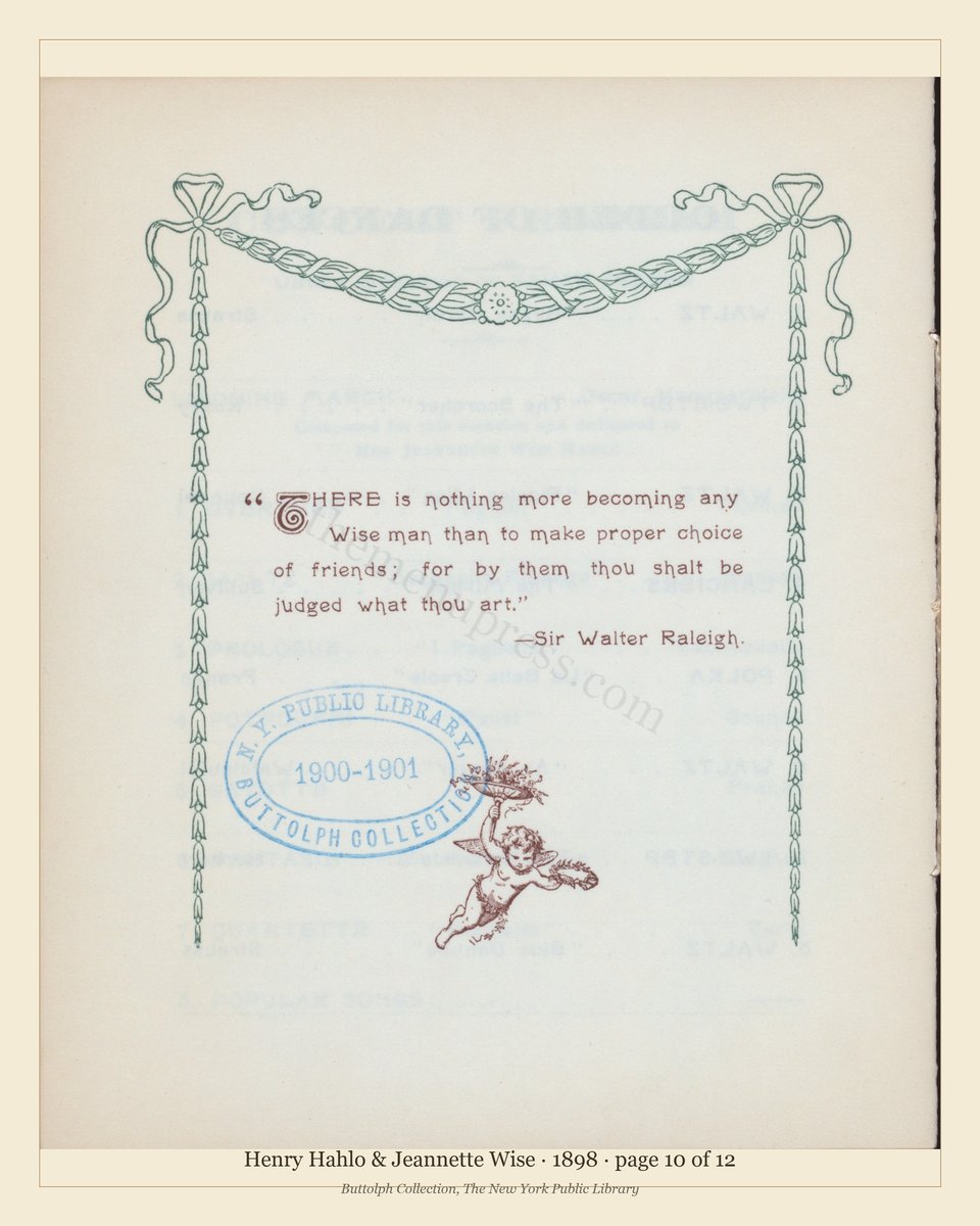 Vintage menu — page 9 of 11