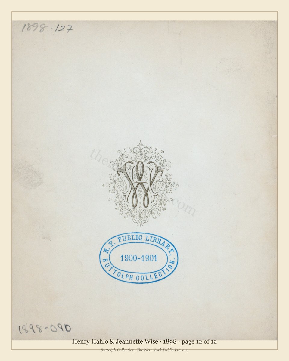 Vintage menu — page 11 of 11