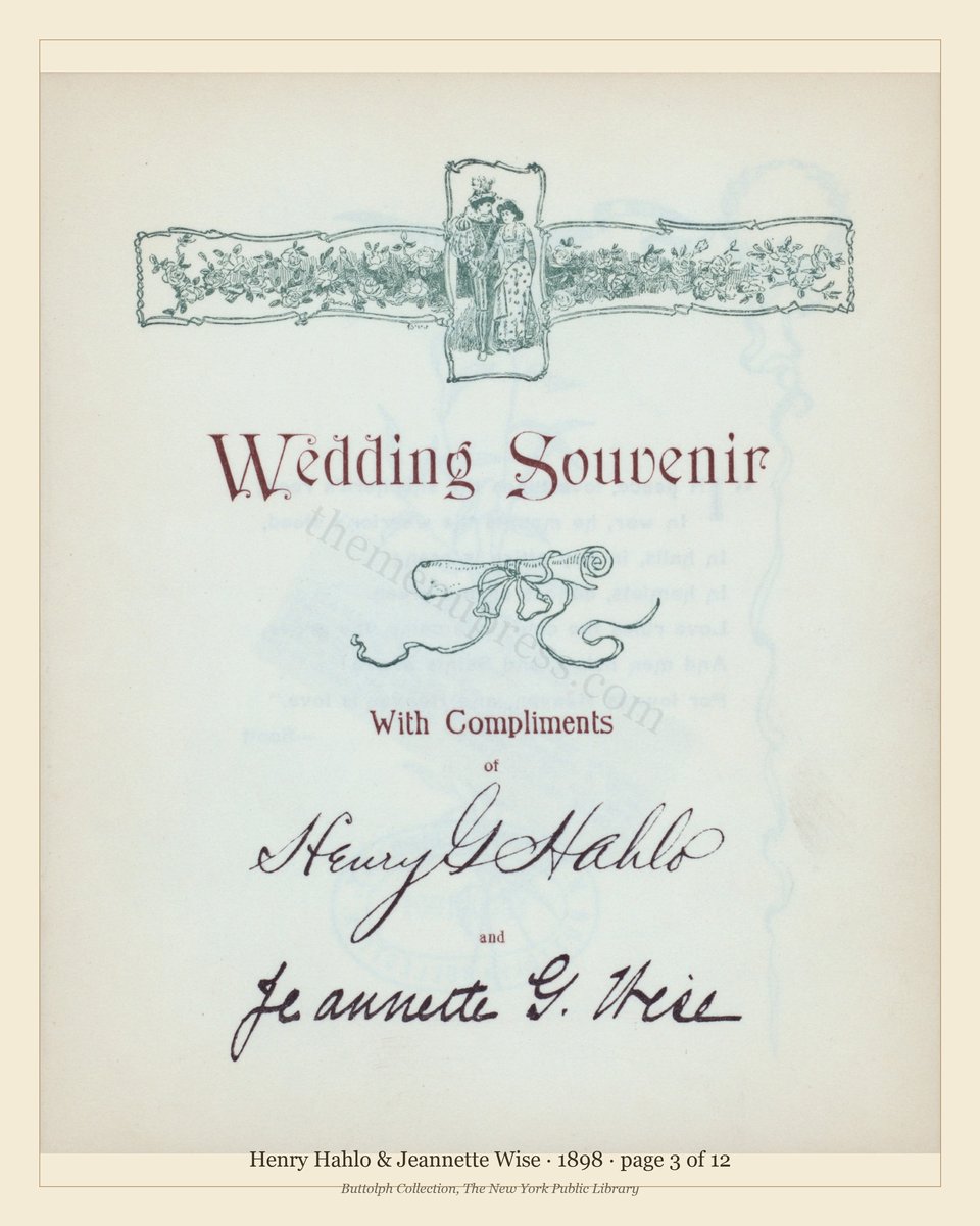 Vintage menu — page 3 of 11