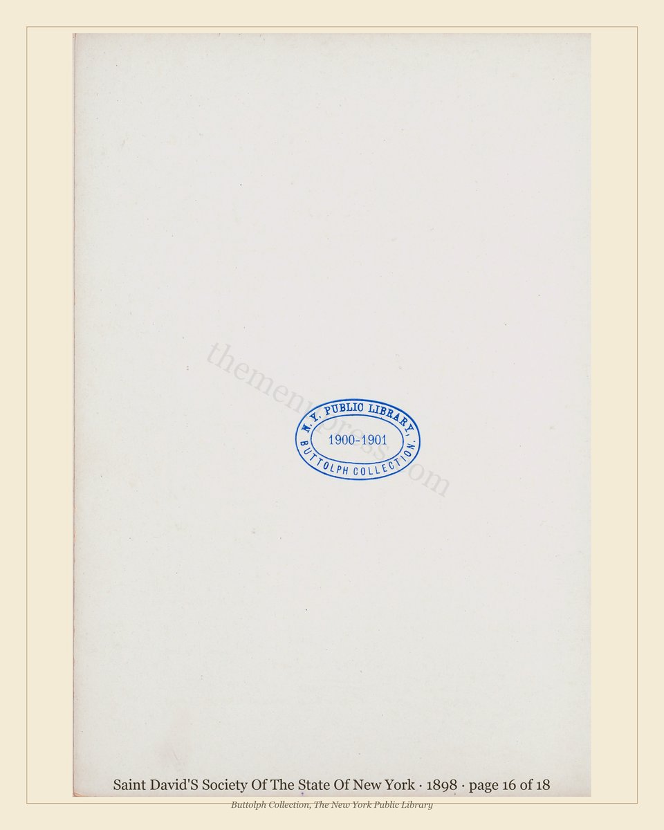 Vintage menu — page 16 of 17