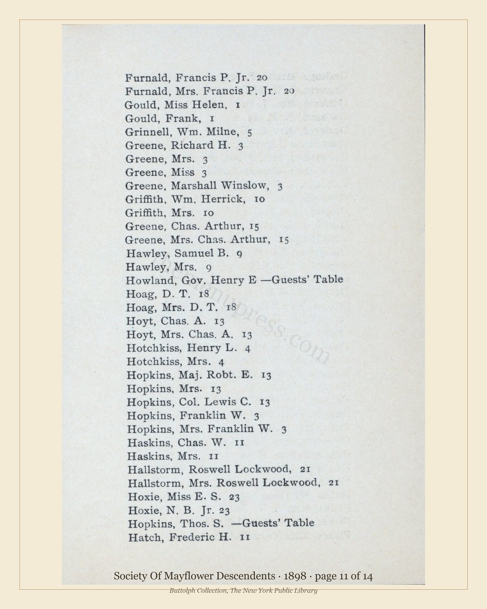 Vintage menu — page 11 of 14