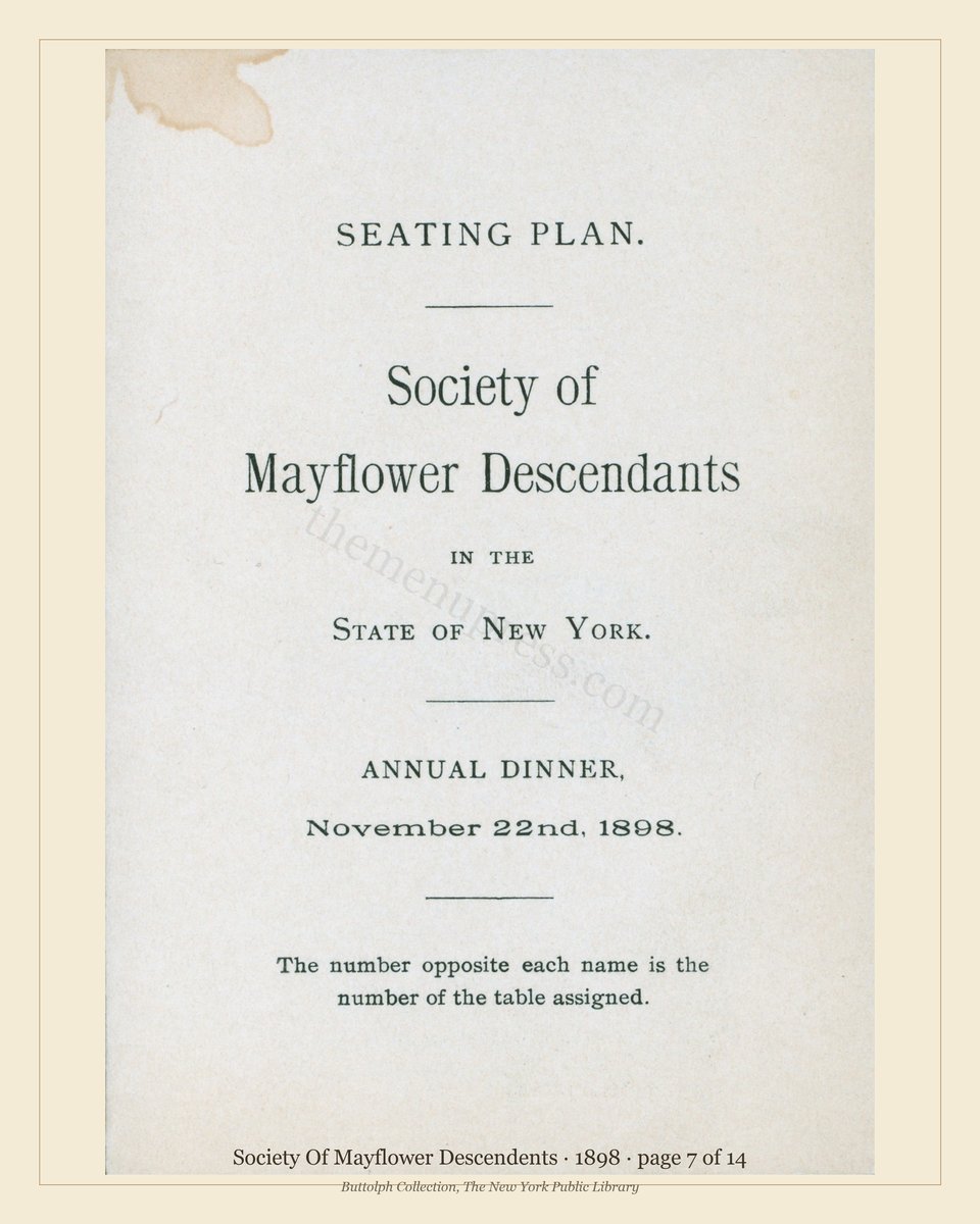 Vintage menu — page 7 of 14