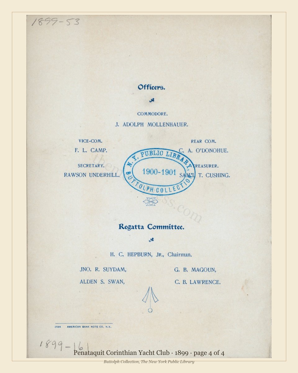 Vintage menu — page 4 of 4