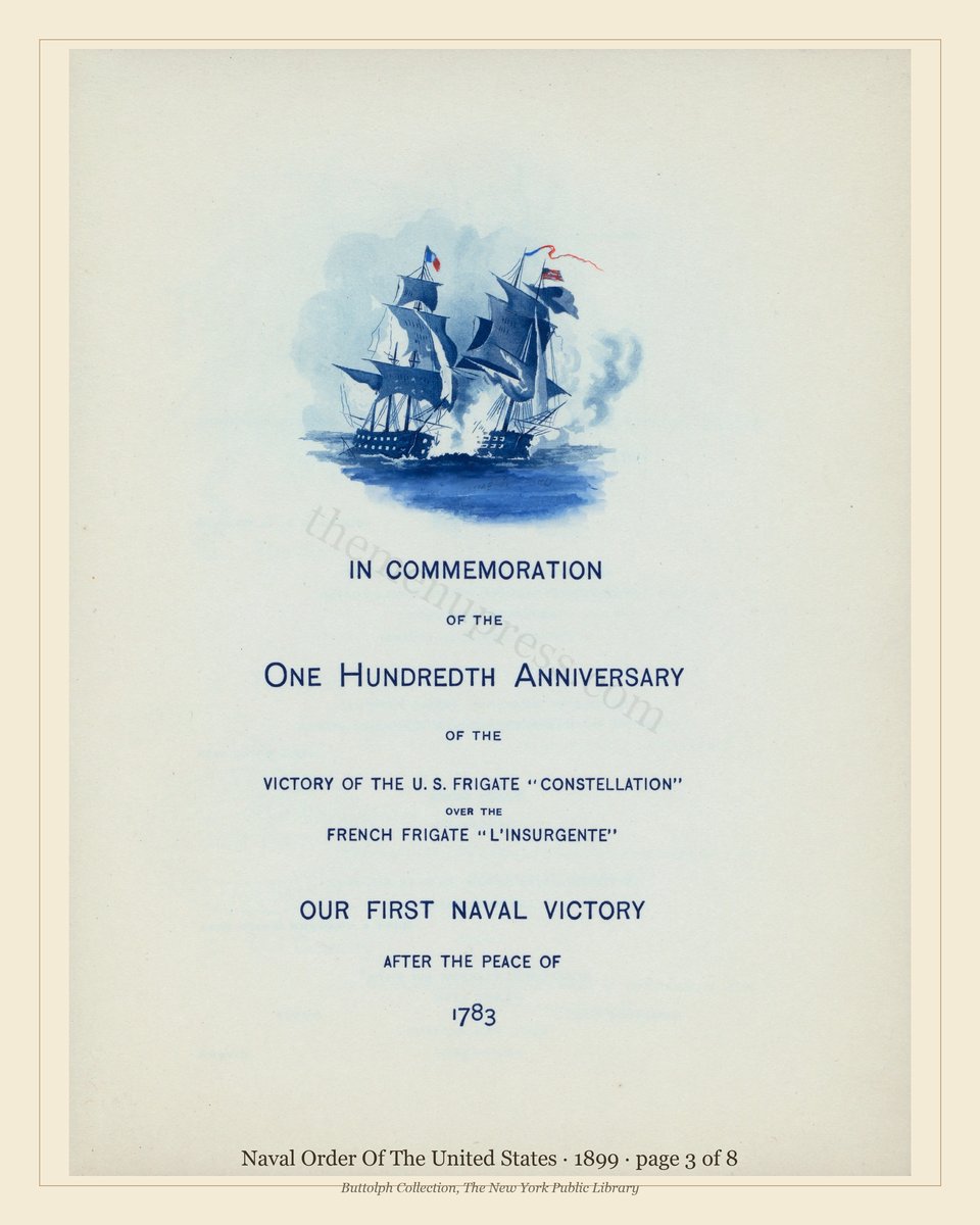 Vintage menu — page 3 of 8