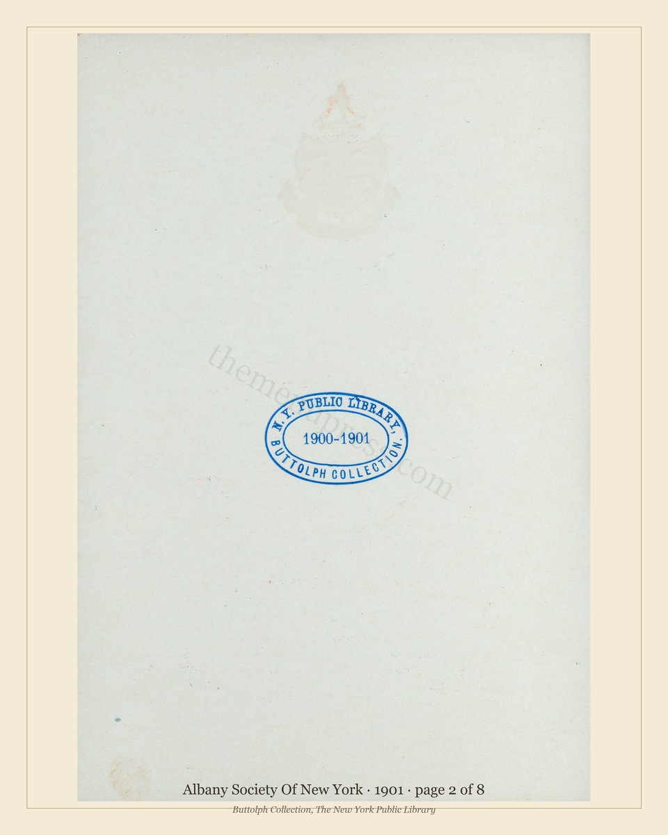 Vintage menu — page 2 of 8