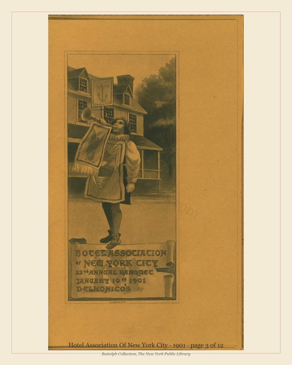 Vintage menu — page 3 of 12