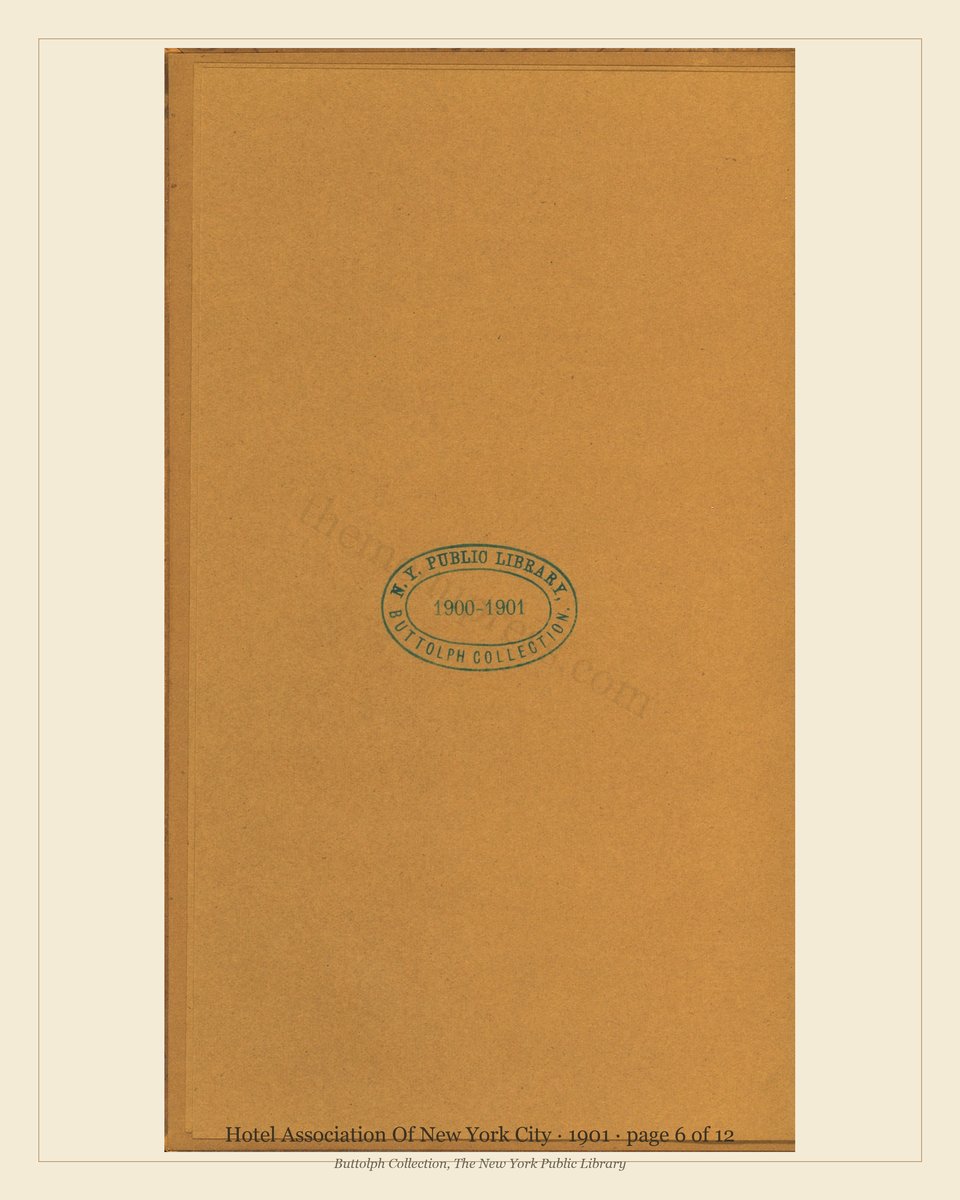 Vintage menu — page 6 of 12