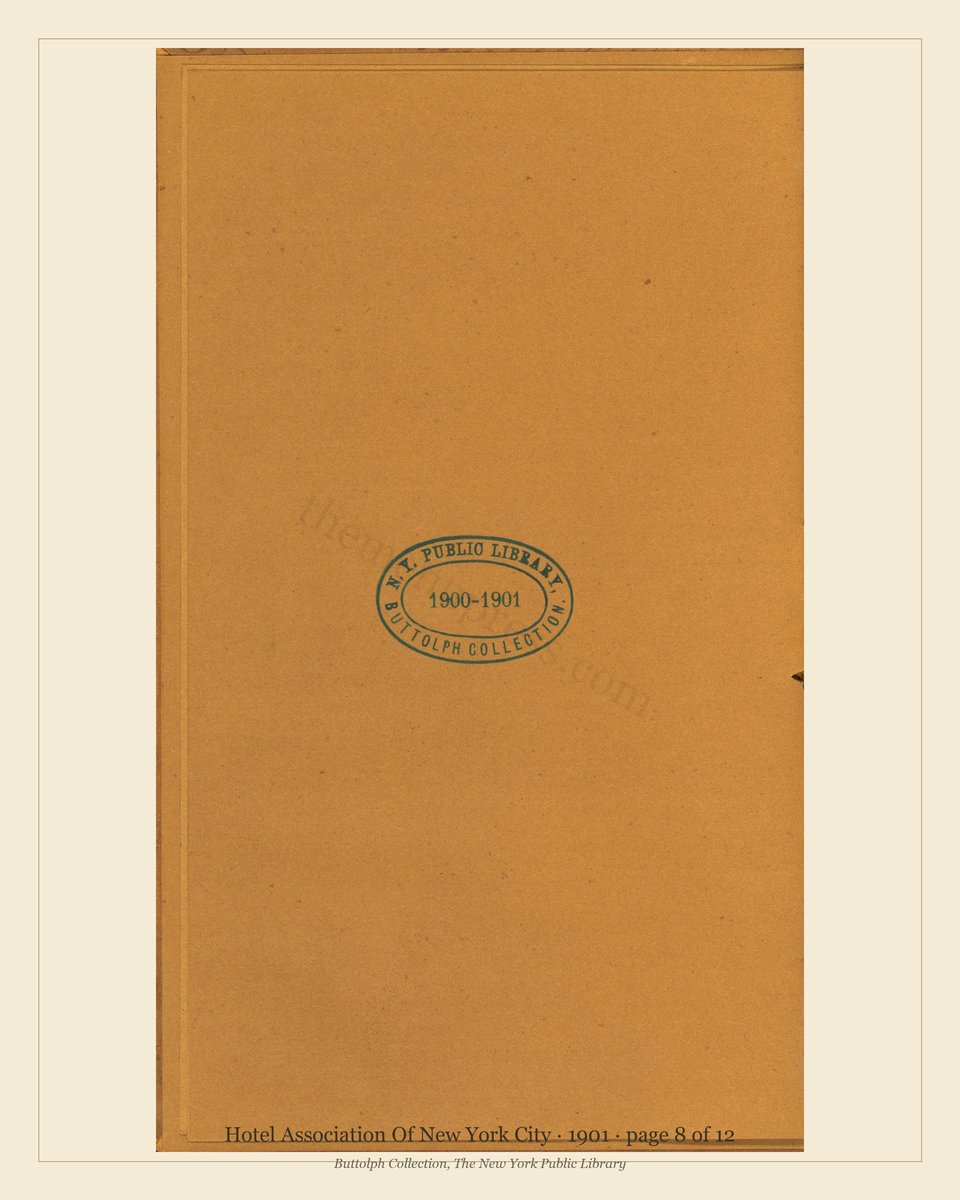 Vintage menu — page 8 of 12