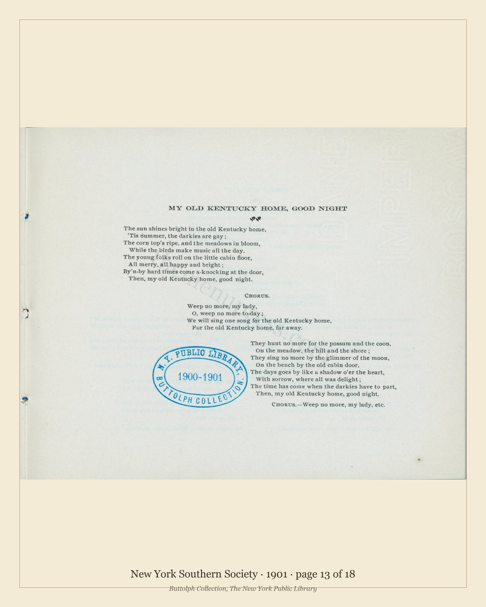 Vintage menu — page 13 of 18
