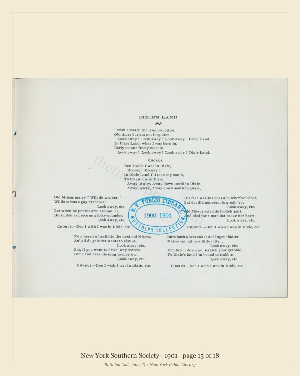 Vintage menu — page 15 of 18