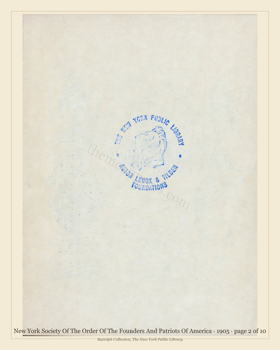 Vintage menu — page 2 of 10